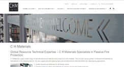 Desktop Screenshot of chmaterials.com